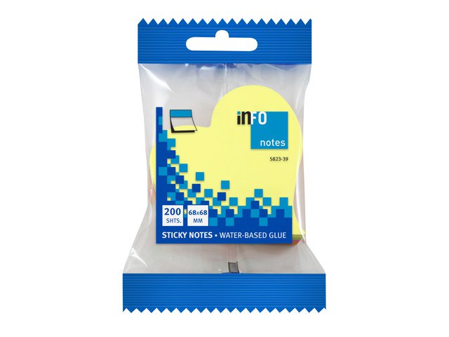 info vormstill 68x68 'HART' Assorti 200 Vel