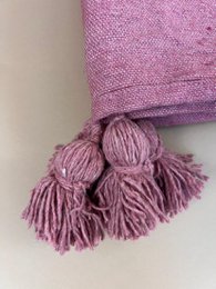 PLAID CON POMPON GRANDE