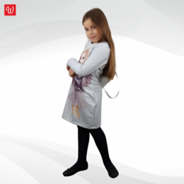 Girls dress with knapsack, "Singer-HB" Size 110/128