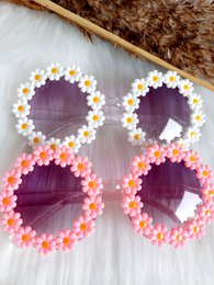 Zonnebril kids Madelief roze | kinderzonnebril