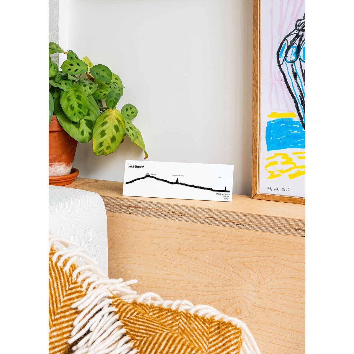 SAINT TROPEZ SKYLINE - MINI-FORMAAT