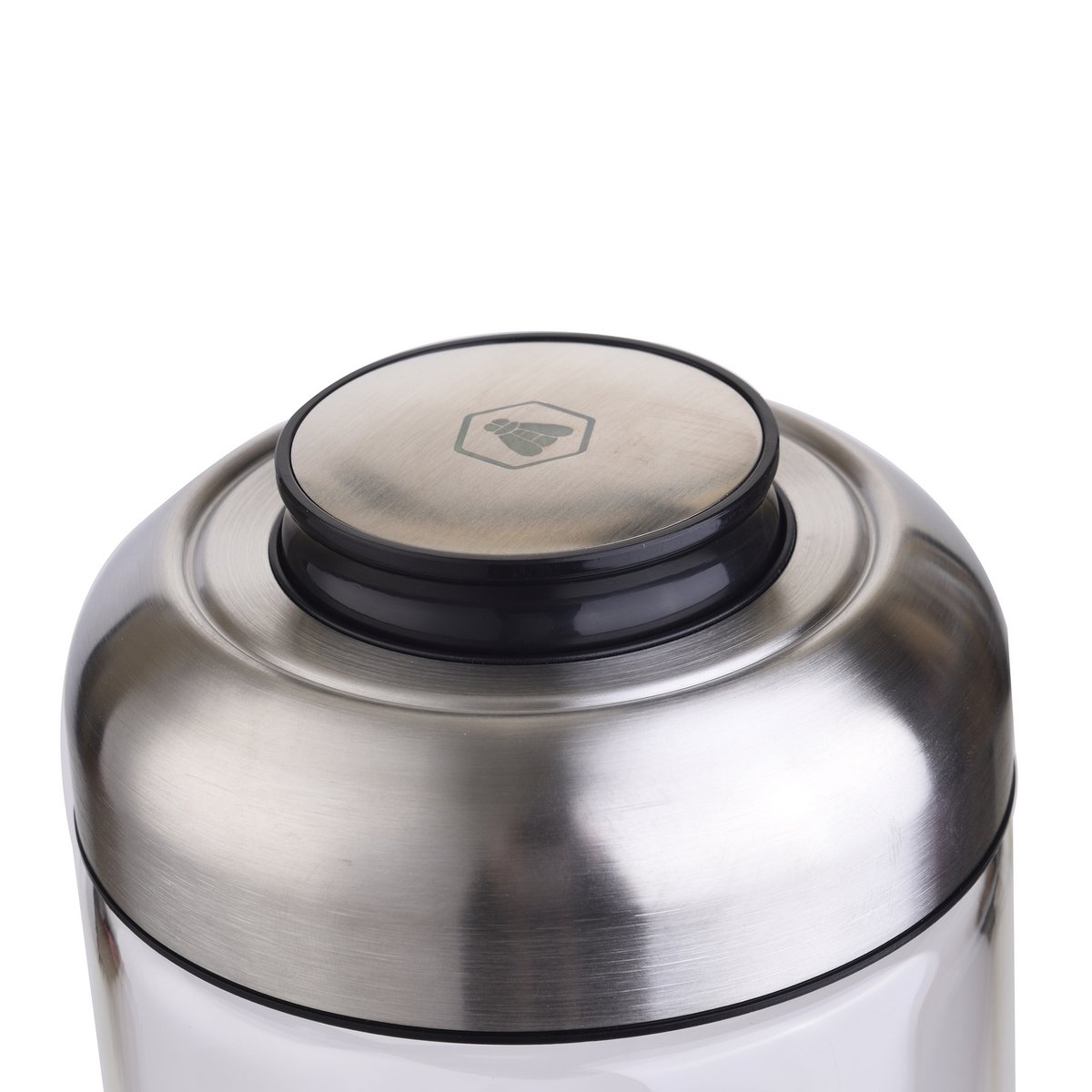 Laguiole conservation boxes (2 parts, stainless steel and glass)