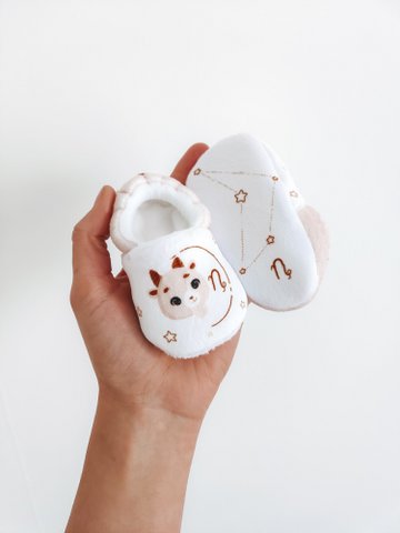 Babyhausschuhe - Baby Astro - Steinbock