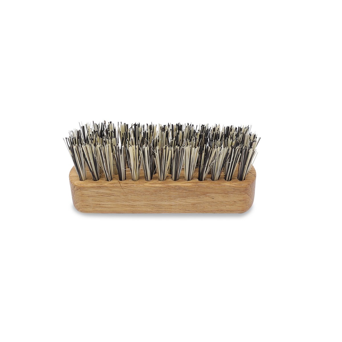 Cepillo para barba madera de roble pasamanería vegana