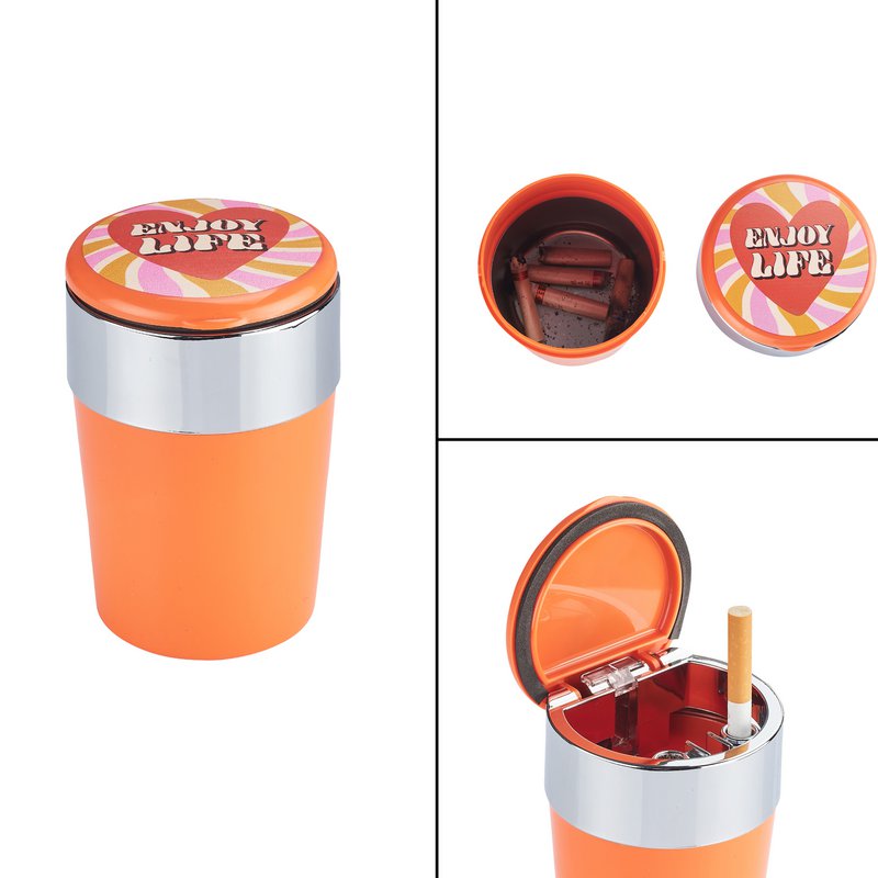 Ashtray med LED 'gode vibber'