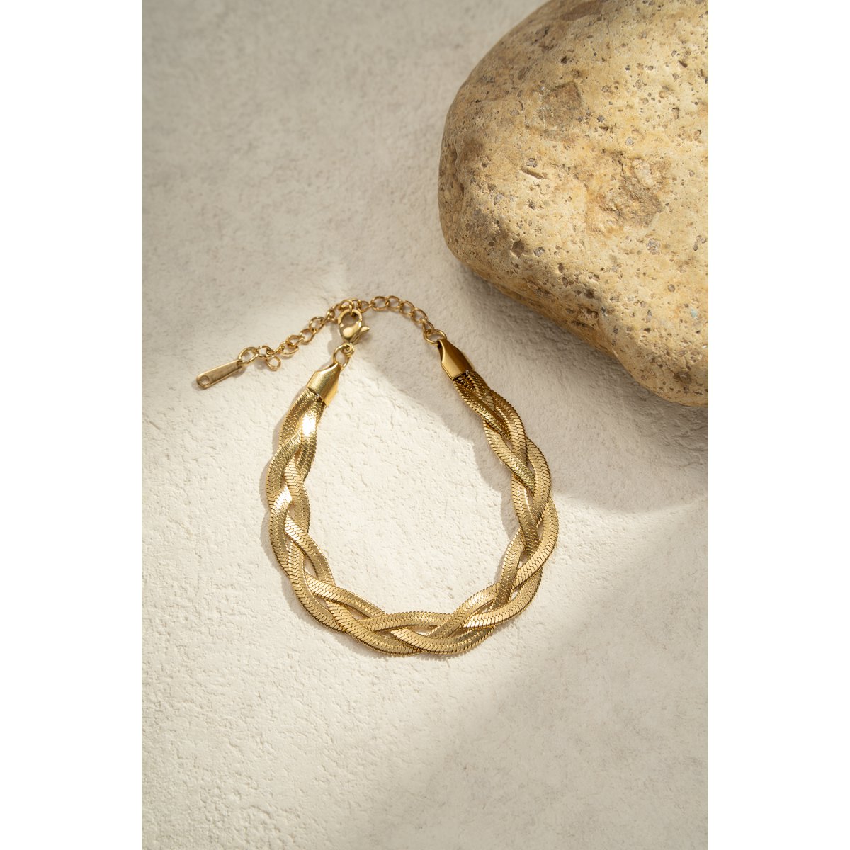 Elegante roestvrijstalen roestvrijstalen stalen armband