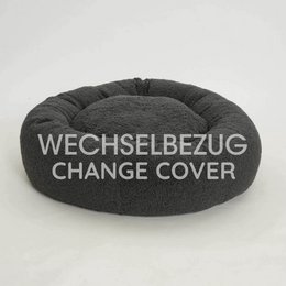 Wechselbezug Hundekissen Donut Kuschelnest LOOP Paddy graphit