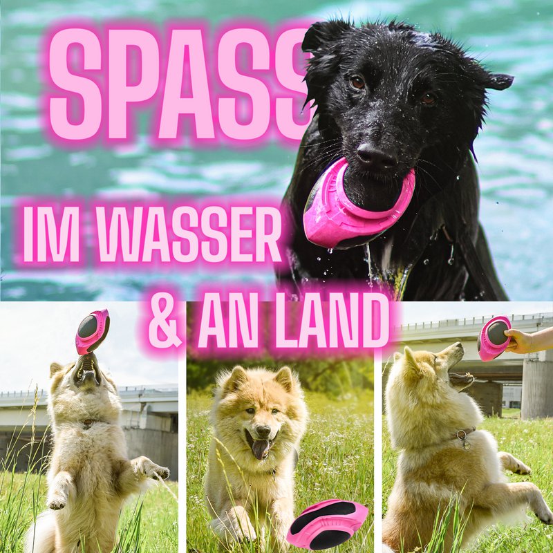 NE & NO® Dog Football-Floatable