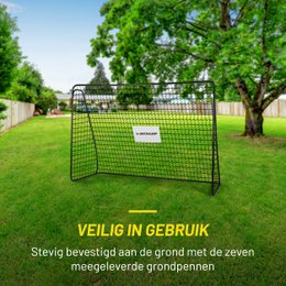 Voetbaldoel  Zwart