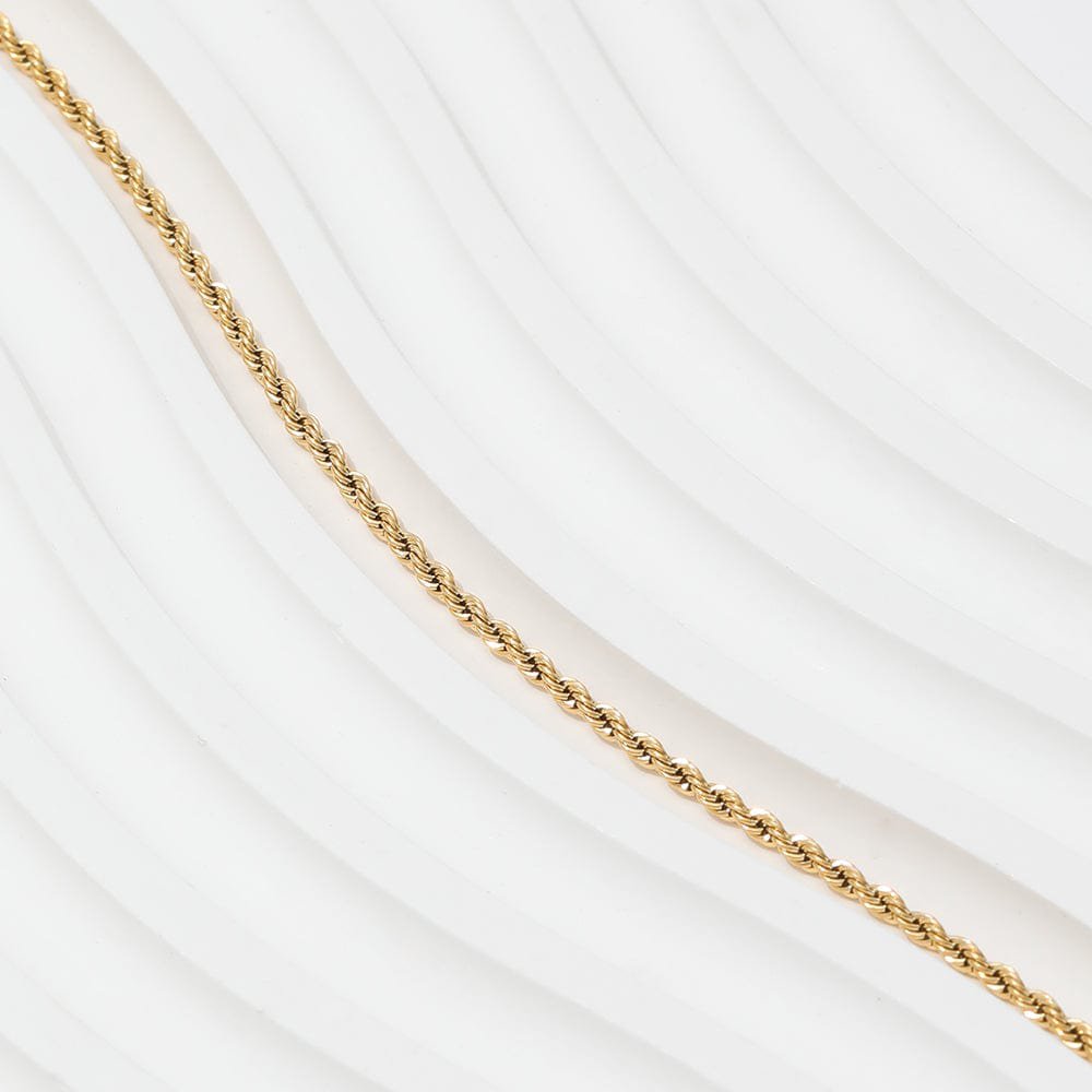 Herschell - 2 mm twist armbånd guld
