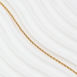 Herschell - 2 mm twist armbånd guld