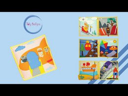 Globetrotter - 6 page Quiet Book