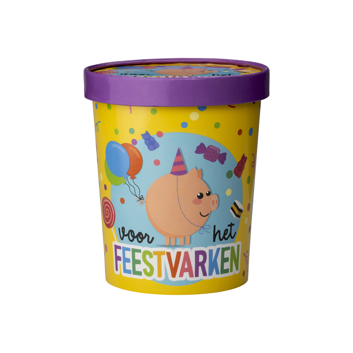 Candy bucket - Feestvarken