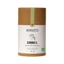 Organic infusion with verbena, lemon balm, lime blossom, and lavender flowers. Packaged in a cork container.