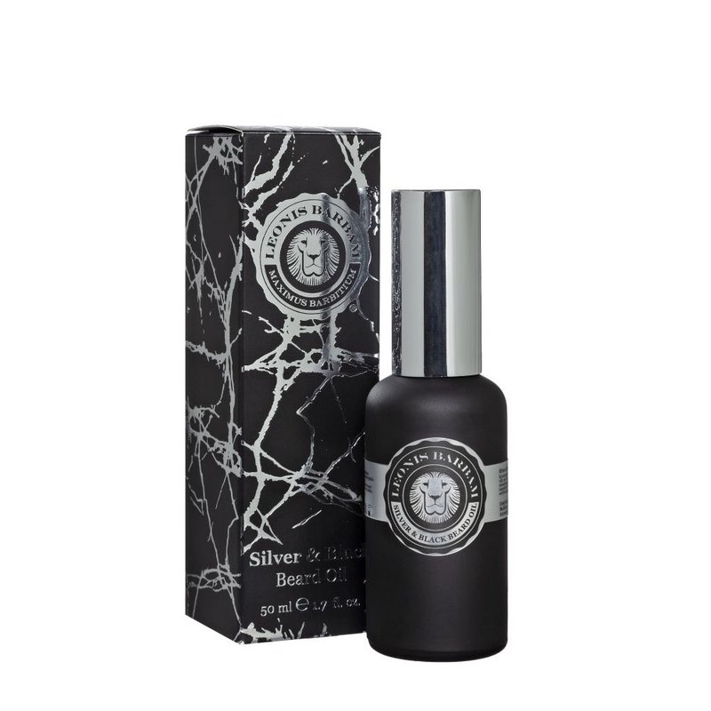 Olio per barba Argento e Nera