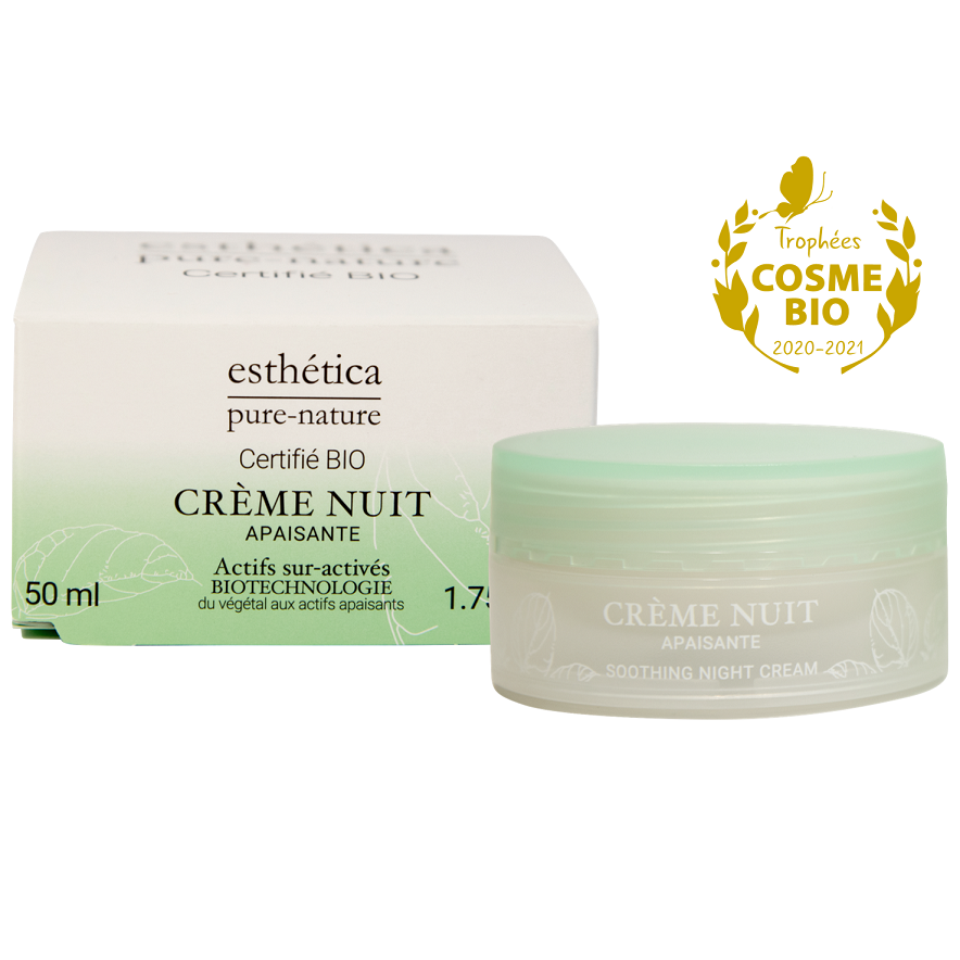 CREME NUIT APAISANTE - Certifiée BIO