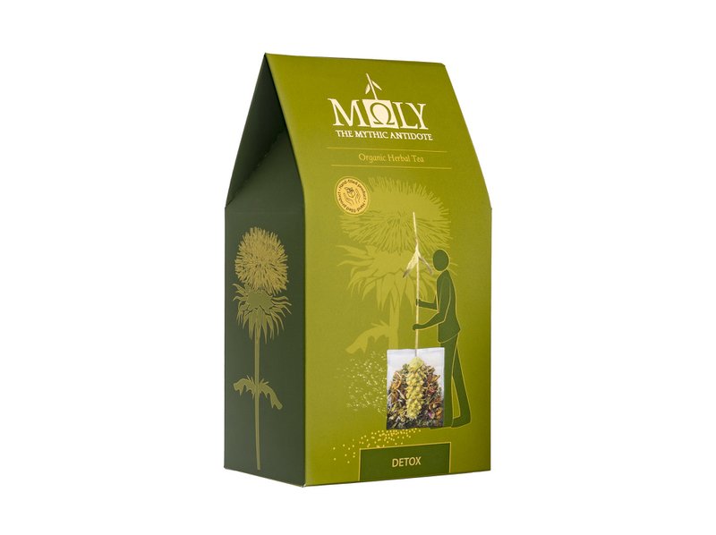 MΩLY „Detox“ – Kräutertee mit natürlichem Kräuterstamm