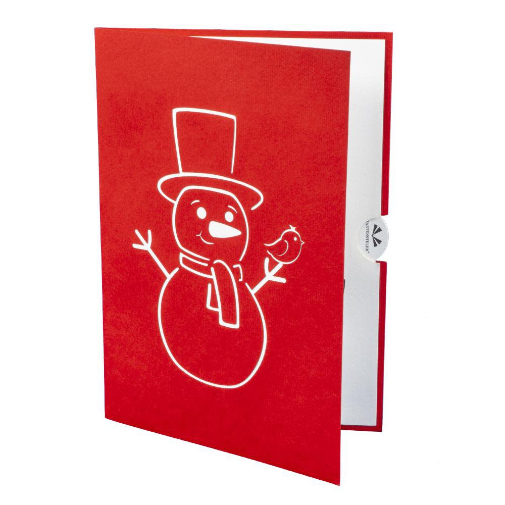 Snowman Pop Up Card