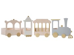 Treinplank „Express to Fantasy” naturel uitvoering - 4 elementen