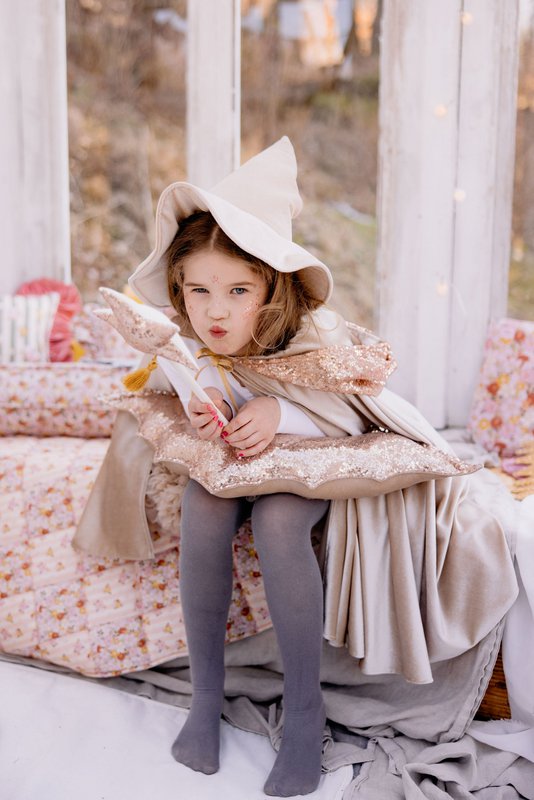 Cappello magico "Strega Bianca"