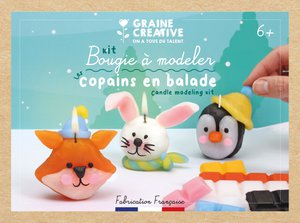 MODELLING CANDLE KIT - WINTER ANIMALS