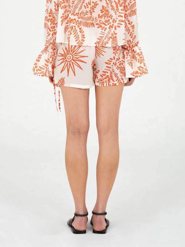 Shorts met Cyrus-palmprint