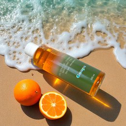 Shower gel - 2 i 1 skummende shampoo - GUAPA - Mandarin grøn te