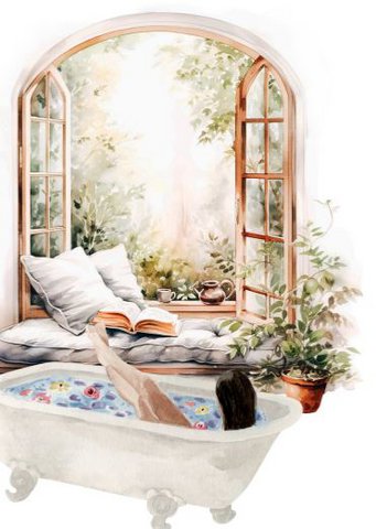 Sustainable card - Selfcare mornings