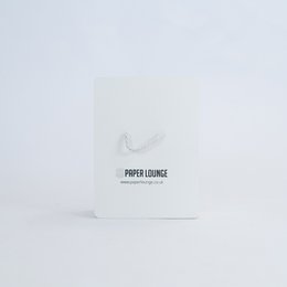 Faltbare Papierbank - Weiß