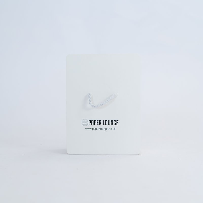 Faltbare Papierbank - Weiß