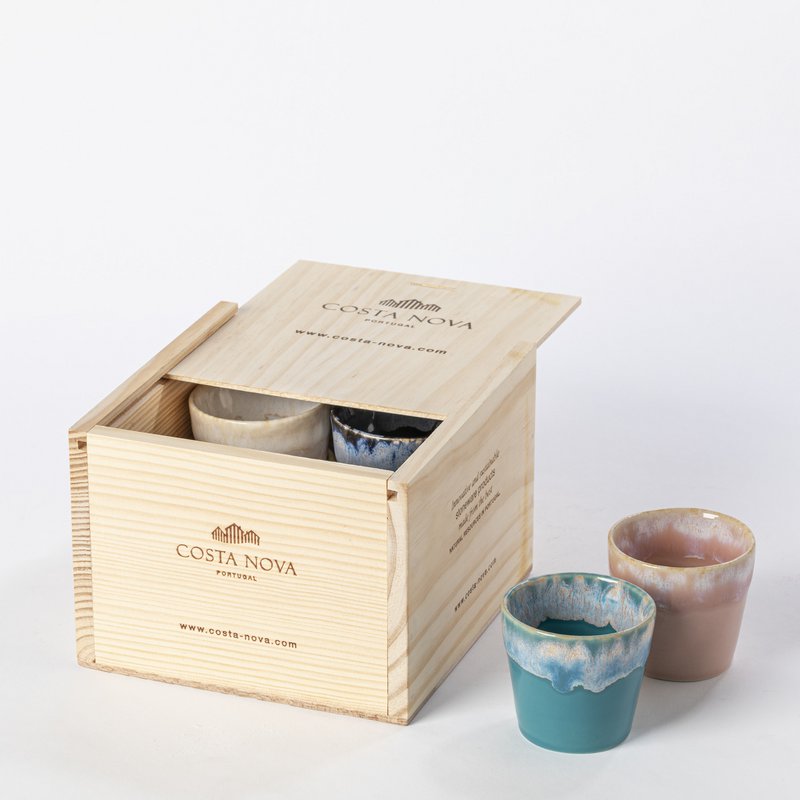 Boîte-cadeau 8 tasses Grescesso