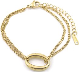 H-D18.4 B101-001G S. Steel Bracelet