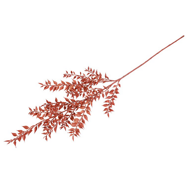 Kunstblad Ruscus roest- L6B12H93CM