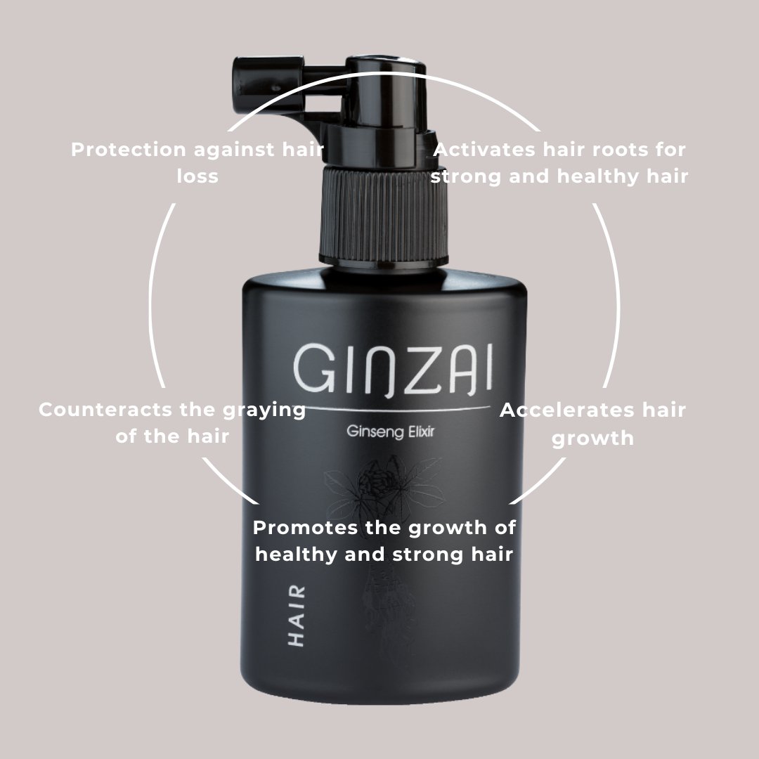 Hair care elixir with ginseng