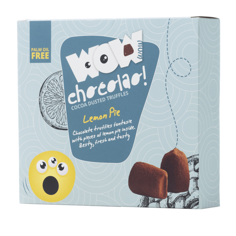 Tartufi Al Cioccolato Torta Al Limone Confezione XL 250g | Cioccolato Croccante Al Limone