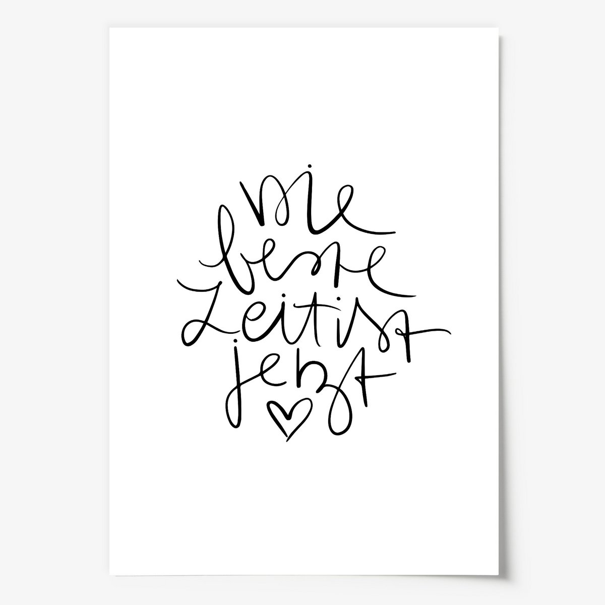 Poster: Die beste Zeit ist jetzt