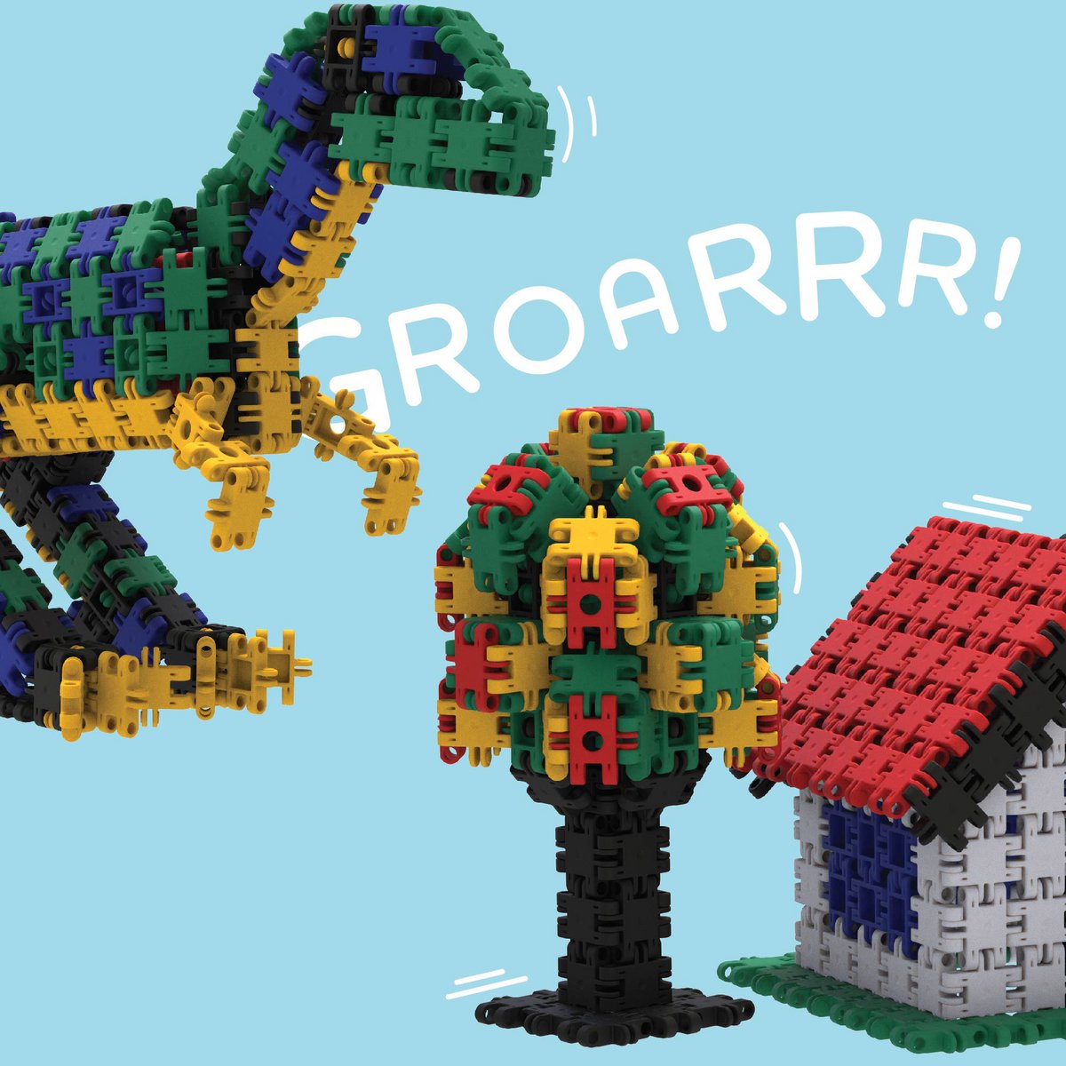 Nano Clics - Creative Builders - 500 stk