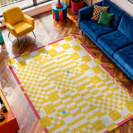 Eco Rug - Cupcake - Carpet yellow
