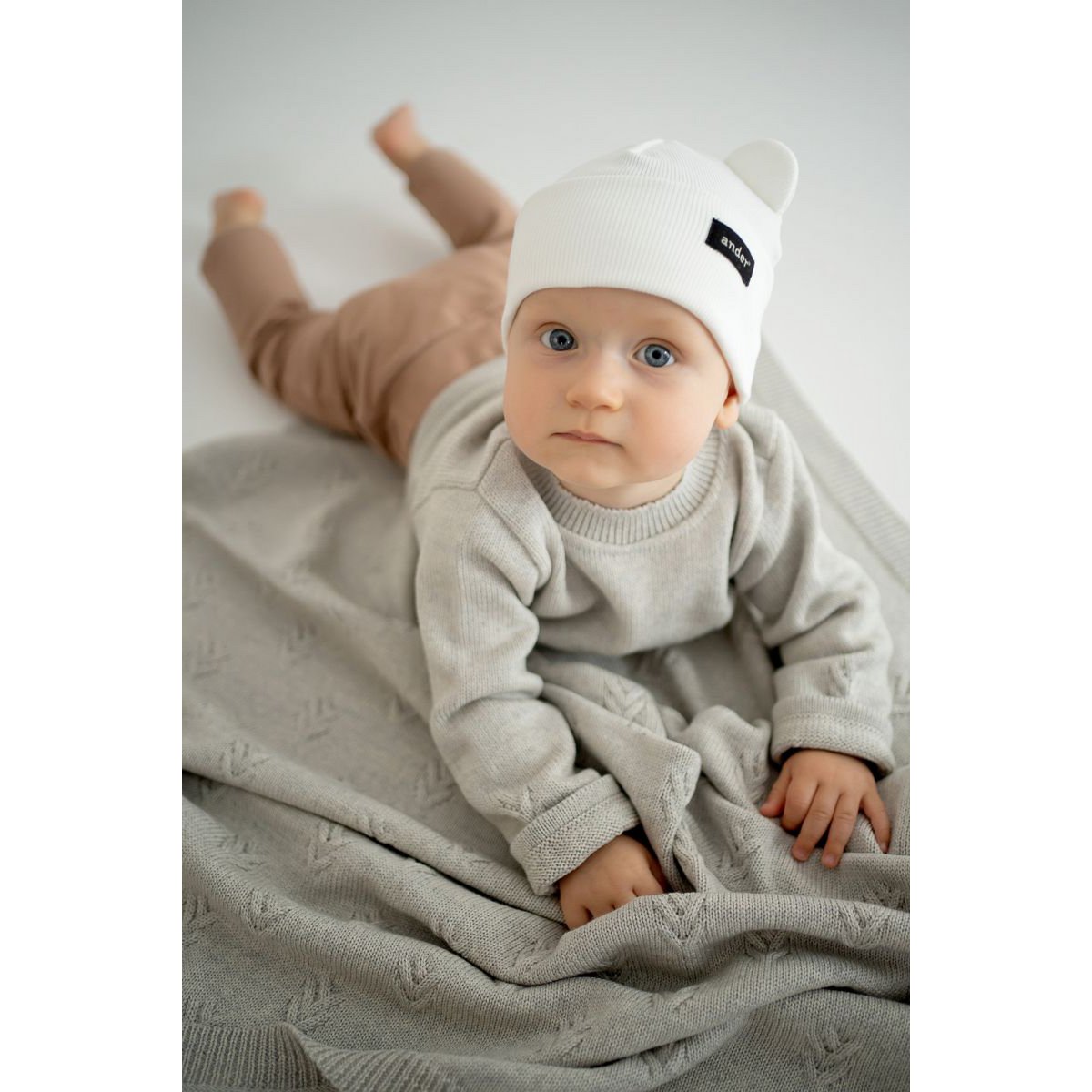 Bonnet enfant GRACE ECRUE