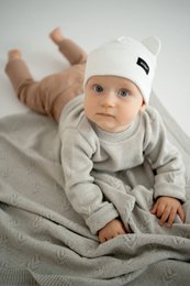 Bonnet enfant GRACE ECRUE
