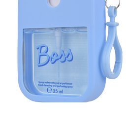 Coconut cleaning hand spray and blue silicone case -35ml