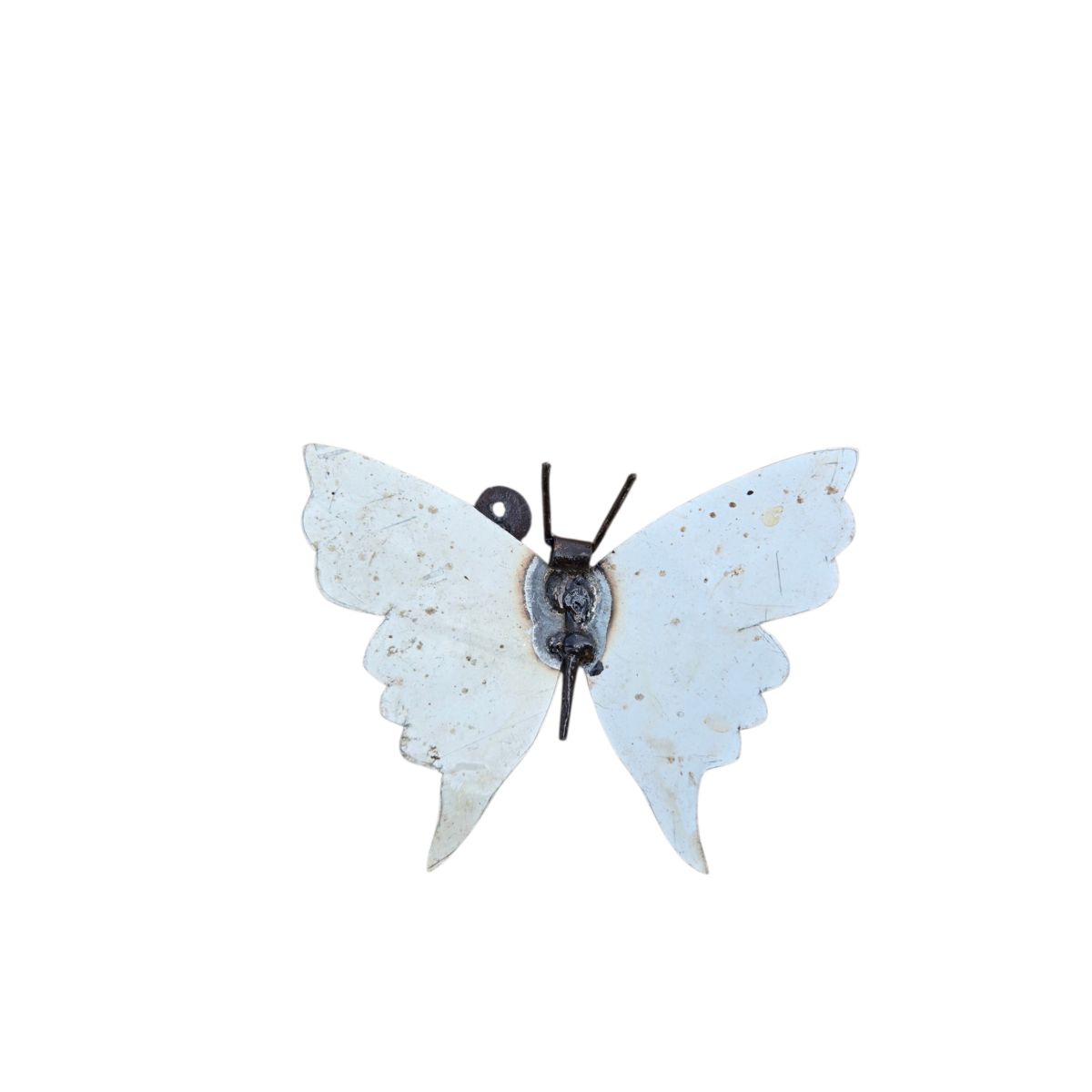 METALEN KLEINE WITTE VLINDER