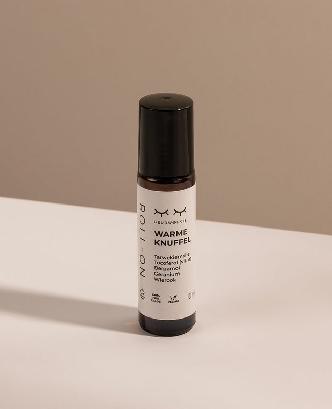 Warme Knuffel - natuurlijke parfum roller met etherische olie (10ml) (adviesprijs €9,95)