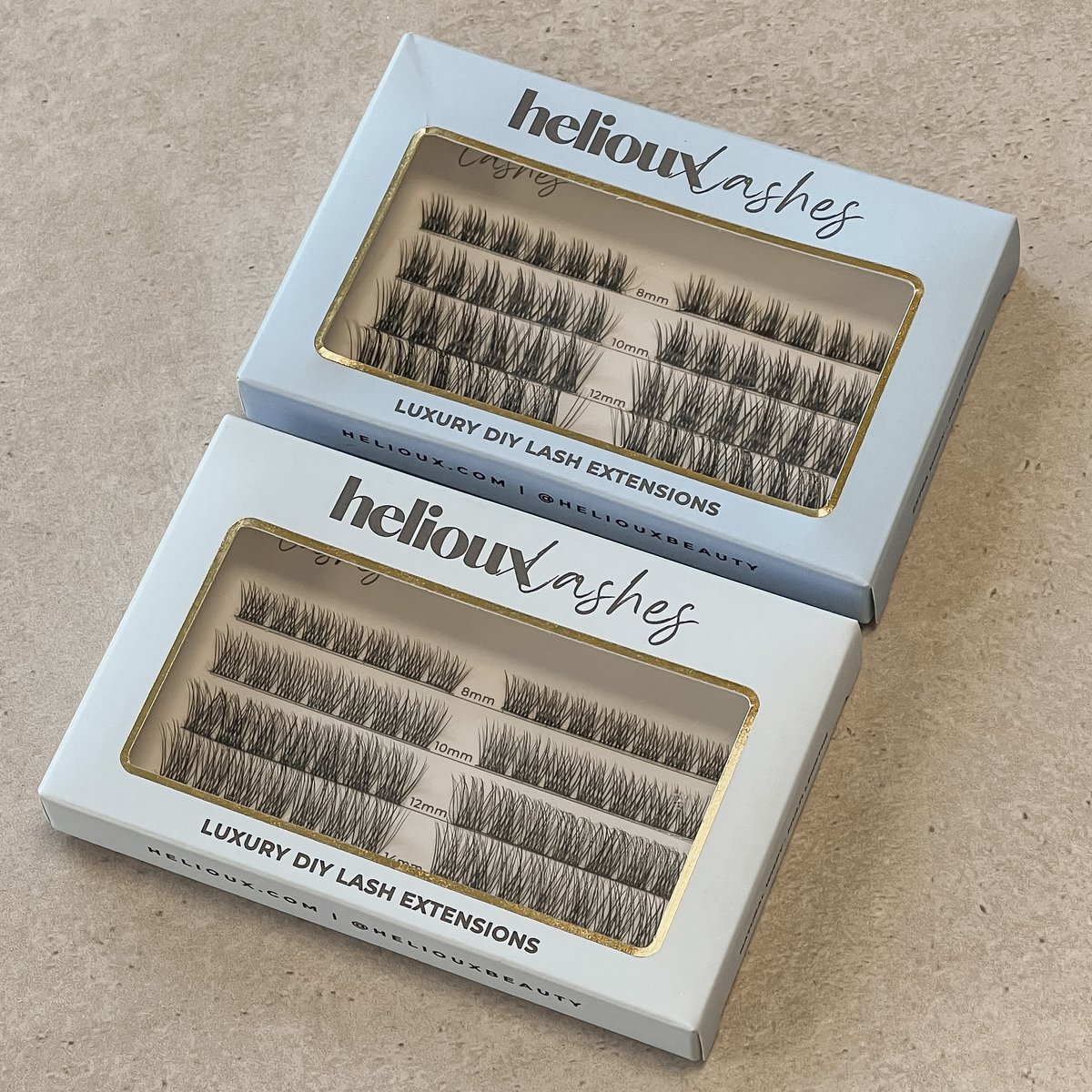 HELIOUX® QUICKLASHES - MULTI LONGUEURS - EXTENSIONS DE CILS DIY