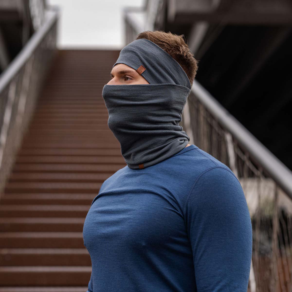 Ensemble Bandeau et Guêtre Homme Perfect Grey
