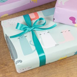 Papel de regalo para gatos