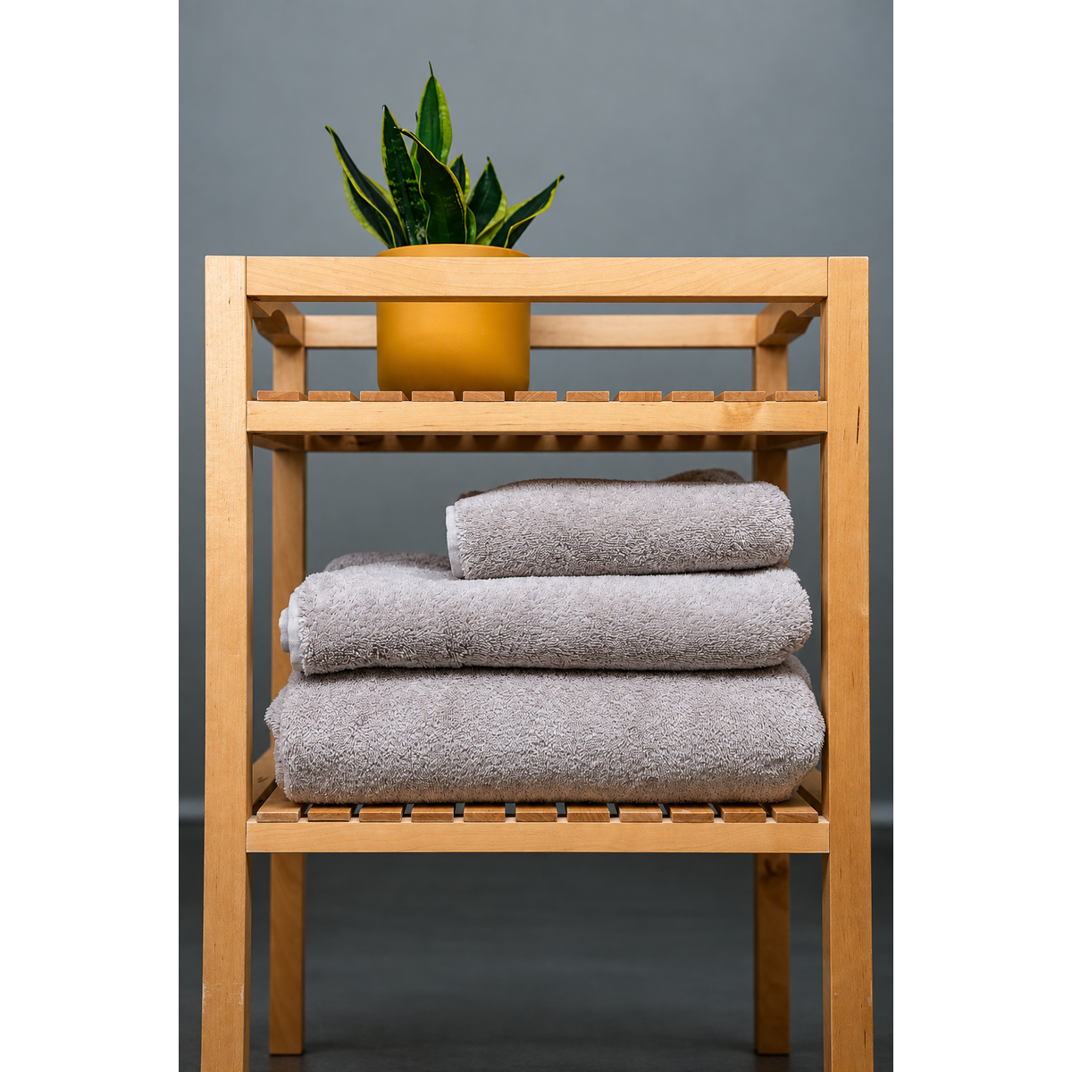 Pamukia Toalla de baño GOTS Terry Maxi 100 × 150 cm de 100% algodón orgánico | 650 G/M