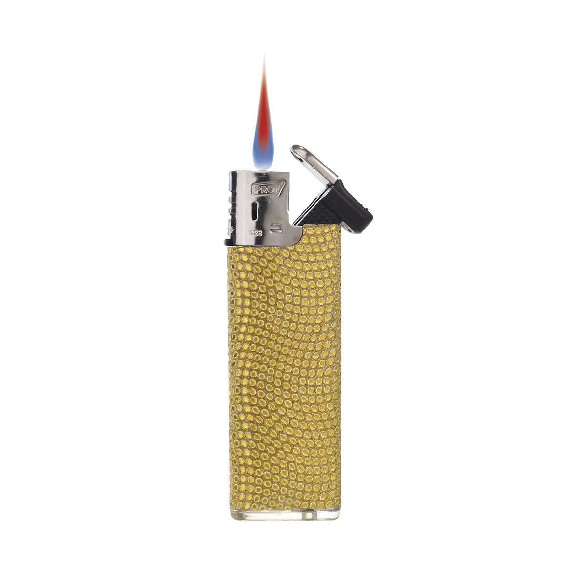 Espositore da 50 Accendini Turboflame con Strass: Bianco, Nero, Blu, Rosa e Giallo