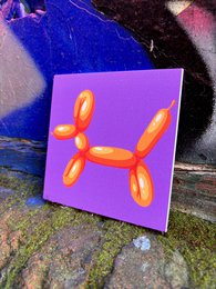 Forex tile 10x10cm - Balloon dog - %23101030403
