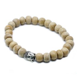 Nbang-05 - Duftende sandalperler & Buddha-armring